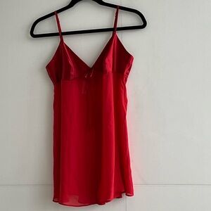 Victoria's Secret Red Hot Teddy and Thong Set NWT